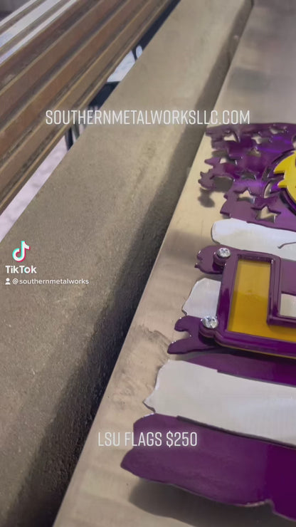 LSU Tattered Flag