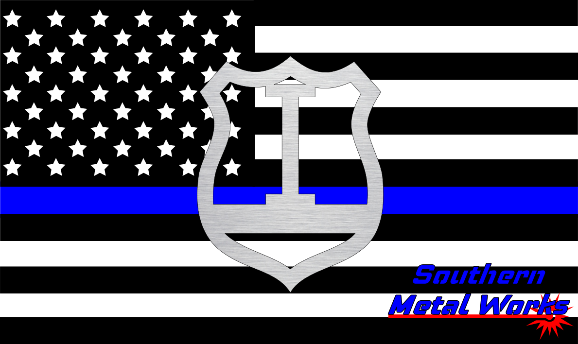 Police Badge A-Z Monogram Décor-DXF/SVG/PNG-Digital File